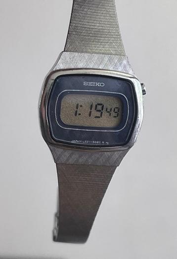 Seiko L221-5060 LCD dames horloge 1980 beschikbaar voor biedingen