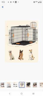 Honden kooi merk feandrea, Ophalen of Verzenden, Nieuw, 110 cm of meer, Minder dan 65 cm