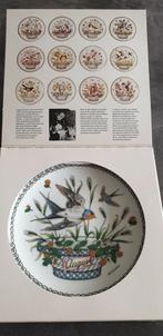 Mooi wandbord Hutschenreuther maand augustus, Ophalen of Verzenden