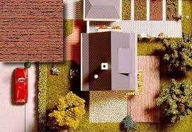 Busch decorplaten houten planken 7039, Hobby en Vrije tijd, Modeltreinen | H0, Overige merken, Natuur, Gelijkstroom of Wisselstroom