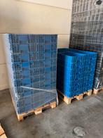 75x RL-KLT Magazijnbakken kratten 60x40 - Blauw, Doe-het-zelf en Verbouw, Kratten en Dozen, Ophalen of Verzenden, Gebruikt, Krat