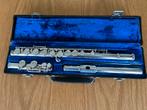 Dwarsfluit Gemeinhart, Muziek en Instrumenten, Ophalen of Verzenden, Gebruikt, Dwarsfluit, Met koffer of tas