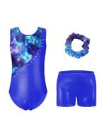 Turnpakje + turnbroekje blauw 122 128 134 140 146 152, Ophalen of Verzenden, Nieuw, Blauw, Turnpak(je)