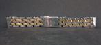Breitling pilot band bracelet two tone 18kr goud, Ophalen, Zo goed als nieuw, Goud, Breitling