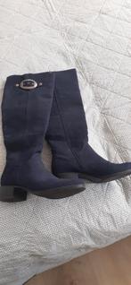 Blauwe dameslaarzen maat 39, Kleding | Dames, Schoenen, Ophalen of Verzenden, Zo goed als nieuw, Blauw, Hoge laarzen