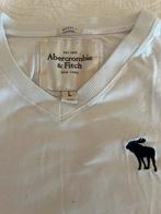 Wit Abercrombie shirt mt L, Kleding | Heren, T-shirts, Abercrombie, Ophalen of Verzenden, Wit, Zo goed als nieuw