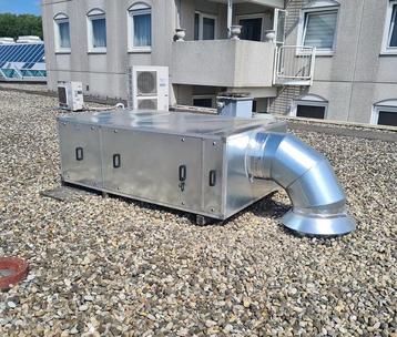 Afzuiginstallatie ventilatie systemen. beschikbaar voor biedingen