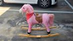 Roze vintage hobbelpaard, Ophalen, Gebruikt