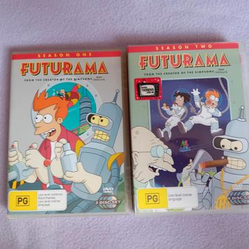 Futurama Seaon 1 & 2 DVD beschikbaar voor biedingen