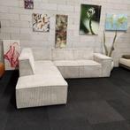 *SHOWROOMMODEL | Ribstof | Hoekbank | Bank | Bankstel | Sofa, 250 tot 300 cm, Modern design ribstof hoekbank bank bankstel sofa