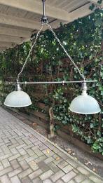 Hanglamp boven (eet) tafel glas, Huis en Inrichting, Lampen | Hanglampen, Ophalen of Verzenden, Zo goed als nieuw, Glas, 75 cm of meer