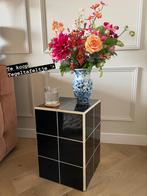 Tegel tafeltje / nachtkastje / zuil, Huis en Inrichting, Tafels | Bijzettafels, Overige materialen, Minder dan 55 cm, Nieuw, Rechthoekig