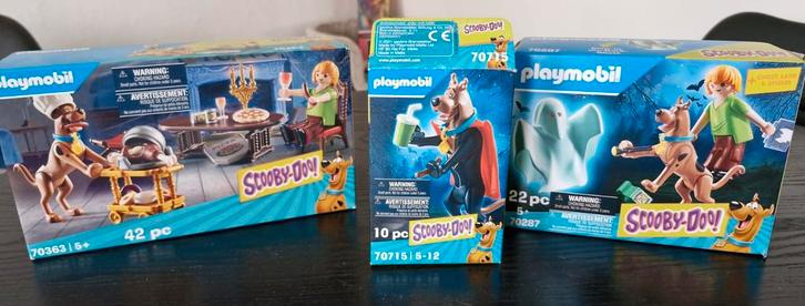 Playmobil Scooby-Doo Setjes, Kinderen en Baby's, Speelgoed | Playmobil, Zo goed als nieuw, Complete set, Ophalen