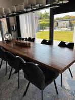 Boomstam tafel 300x100x5cm, Huis en Inrichting, 200 cm of meer, Zo goed als nieuw, Vijf personen of meer, Rechthoekig