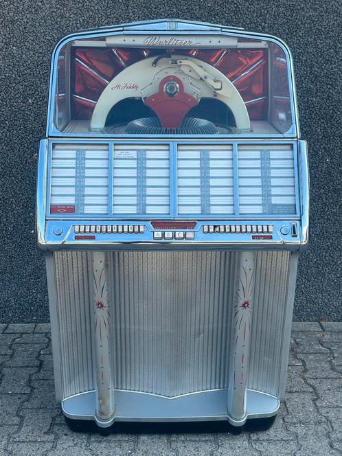 Wurlitzer model 1800 jukebox, Verzamelen, Automaten | Jukeboxen, Zo goed als nieuw, Wurlitzer, 1950 tot 1960, Ophalen