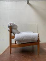 Vintage Eric Merthen Fauteuil - Scandinavisch Design, Ophalen, Zo goed als nieuw, Hout, 75 tot 100 cm