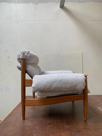 Vintage Eric Merthen Fauteuil - Scandinavisch Design beschikbaar voor biedingen