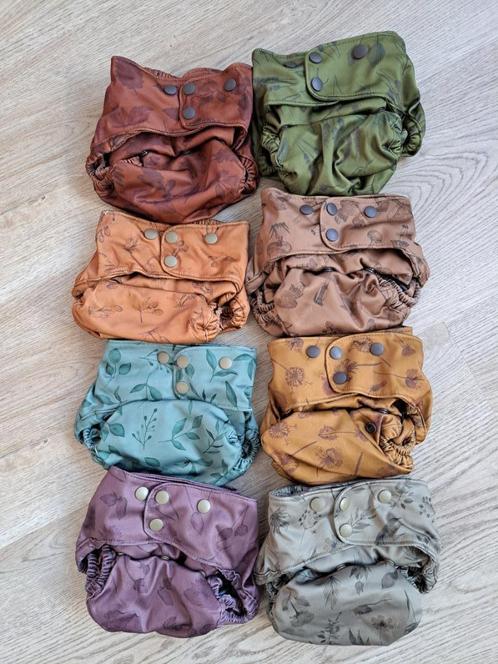 Wasbare luiers- 8x Elskbar Cover All Overbroekjes, Kinderen en Baby's, Badjes en Verzorging, Zo goed als nieuw, Overige typen