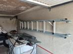 Dirks glazenwasser ladder, 2x8 5.25M, Doe-het-zelf en Verbouw, Ladders en Trappen, Ophalen, Zo goed als nieuw, 4 meter of meer