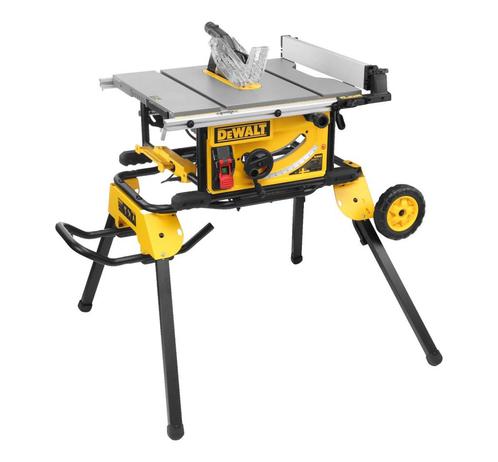 DeWALT DWE7492SET Zaagtafel met verrijdbaar onderstel -2000W, Doe-het-zelf en Verbouw, Gereedschap | Zaagmachines, Nieuw, Cirkelzaag