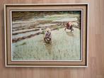 Willem van der Does - Balinees Landschap, Olieverf, Antiek en Kunst, Ophalen of Verzenden