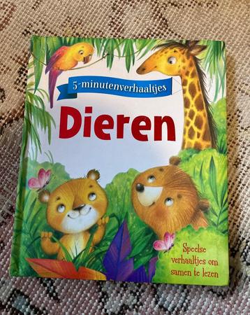 boek kinderboek Dieren 5 minuten verhaaltjes voorleesboek beschikbaar voor biedingen