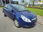 Opel Corsa 1.2-16V Selection 5 deurs airco, Voorwielaandrijving, Gebruikt, 4 cilinders, Blauw