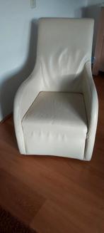 Fauteuils, Huis en Inrichting, Fauteuils, Ophalen, 75 tot 100 cm, Leer