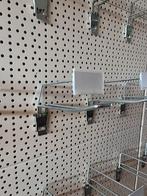 +/- 230 dubbele klaphaken blisterhaken, Ophalen, Zo goed als nieuw, 25 tot 50 cm, Minder dan 100 cm