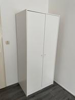 IKEA witte kledingkast met 2 deuren (KLEPPSTAD), Huis en Inrichting, Ophalen, Met hangruimte, 50 tot 100 cm, Zo goed als nieuw