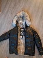 Navahoo Winterjas met bontkraag - Zwart, Maat 38/40 (M), Navahoo, Zwart, Nieuw