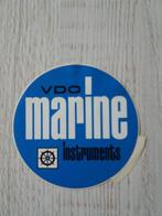 sticker VDO Marine instruments, Ophalen of Verzenden, Zo goed als nieuw, Overige typen
