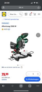 Afkortzaag Parkside - Nieuw, Ophalen, 70 mm of meer, Nieuw, Afkortzaag