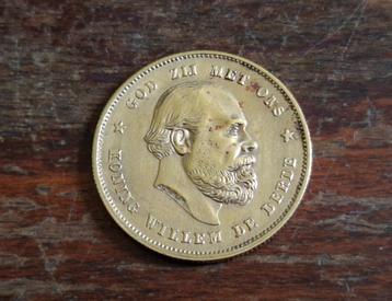 Gouden 10gulden (Tientje) Willem III - 1876 BIEDEN beschikbaar voor biedingen