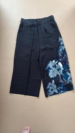 3/4 wijde broek van Desigual mt XL NIEUW, Blauw, Maat 46/48 (XL) of groter, Nieuw, Ophalen of Verzenden