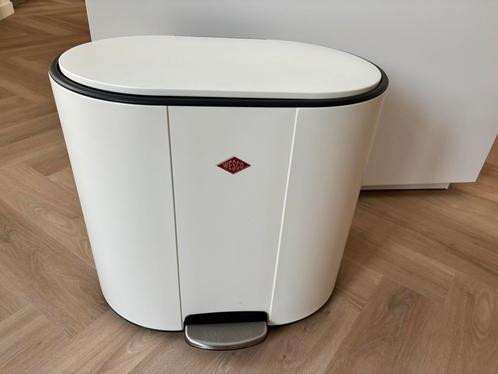 Wesco afvalemmer met 3 vakken, Huis en Inrichting, Woonaccessoires | Prullenbakken, Zo goed als nieuw, Kunststof, Minder dan 50 cm