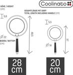 Coolinato koekenpan | 20 en 28 cm | Roestvrijstaal gecoate k, Huis en Inrichting, Keuken | Potten en Pannen, Ophalen of Verzenden