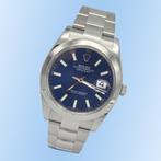 Rolex Datejust 41 Ref. 126300 Blauw uit 2020, Sieraden, Tassen en Uiterlijk, Horloges | Heren, Staal, Zakhorloge, Verzenden, Zo goed als nieuw