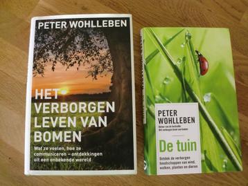 2 x Peter Wohlleben; Het verborgen leven van bomen ; De Tuin beschikbaar voor biedingen