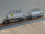 set modeltrein Ho marklin wagons BP, Wisselstroom, Gebruikt, Wagon, Ophalen of Verzenden