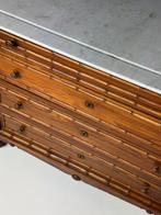 Faux Bamboo Ladekast Commode, Huis en Inrichting, Kasten | Ladekasten, Ophalen, Gebruikt, Minder dan 100 cm, Grenenhout
