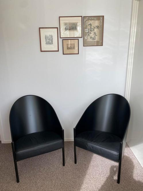 Set Aleph Starck Pratfal fauteuils, Huis en Inrichting, Fauteuils, Zo goed als nieuw, Hout, Ophalen of Verzenden