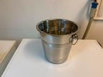 RVS Emmer met Handgreep; wijnkoeler, Huis en Inrichting, Emmers, Ophalen, Gebruikt, RVS, Met handgreep