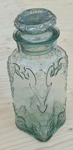 Vintage Glazen Voorraadpot Snoeppot, Antiek en Kunst, Ophalen