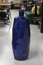 Prachtige grote hoge blauwe vaas TIMANTI Light & Living, Glas, Blauw, Zo goed als nieuw, 50 tot 75 cm