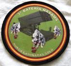 Embleem Patch, 3e NASAMS-batterij, Spaanse leger, 2000s.(1), Ophalen of Verzenden, Landmacht, Overige gebieden, Embleem of Badge