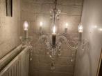 Kristallen kleine Kroonluchter. 5 lichtpunten., Huis en Inrichting, Lampen | Kroonluchters, Ophalen of Verzenden, Zo goed als nieuw