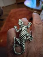Gekko ring    verstelbaar, Sieraden, Tassen en Uiterlijk, Nieuw, Ophalen of Verzenden, 17 tot 18, Dame