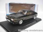 Ford Capri 3.0 MK2 X-Pack 1975 Zwart 1/18 MCG, Ophalen of Verzenden, Nieuw, Auto, Overige merken
