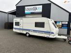 HOBBY Excellent 540 UL ’04 (Enkele Bedden, Rondzit), Caravans en Kamperen, Caravans, 2 aparte bedden, Rondzit, Hobby, 7 tot 8 meter